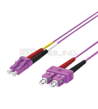 Cavo patch in fibra ottica bretella OM4 50/125 LC-SC WPC-FP4-5LCSC-005