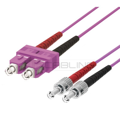 Cavo patch in fibra ottica bretella OM4 50/125 ST-SC WPC-FP4-5STSC-005