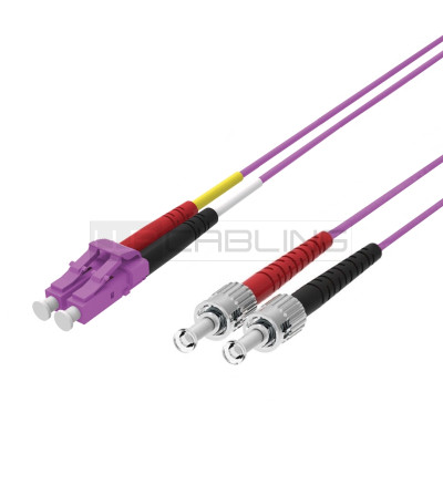 Cavo patch in fibra ottica bretella OM4 50/125 LC-ST WPC-FP4-5LCST-020