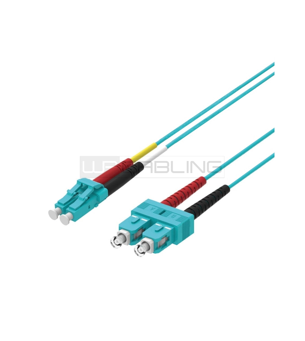Cavo patch in fibra ottica bretella OM3 50/125 LC-SC WPC-FP3-5LCSC-005