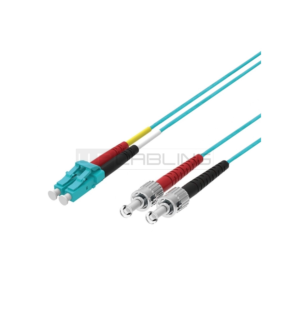 Cavo patch in fibra ottica bretella OM3 50/125 LC-ST WPC-FP3-5LCST-005