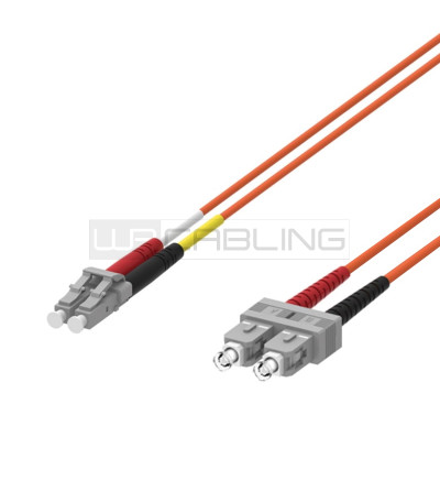 Cavo patch in fibra ottica bretella OM1 62,5/125 LC-SC WPC-FP1-6LCSC-030