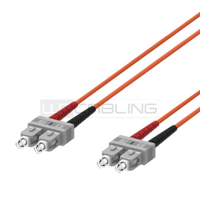 Cavo patch in fibra ottica bretella OM1 62,5/125 SC-SC WPC-FP1-6SCSC-050